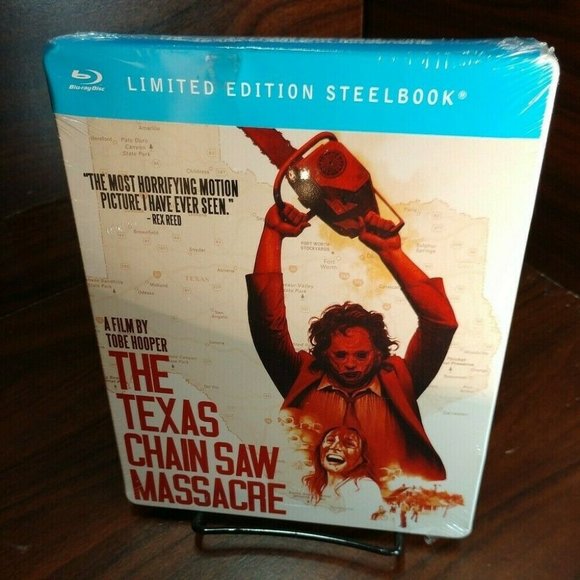The Texas Chainsaw Massacre [ Limited Edition STEELBOOK ] (Blu-ray Disc) NEW - Picture 1 of 5